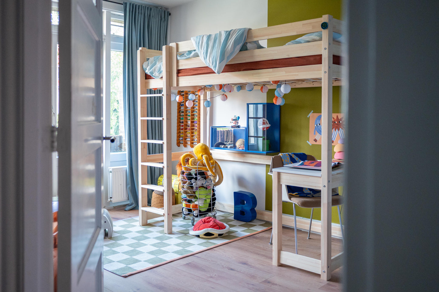 Loft Bed + Desk TOBI