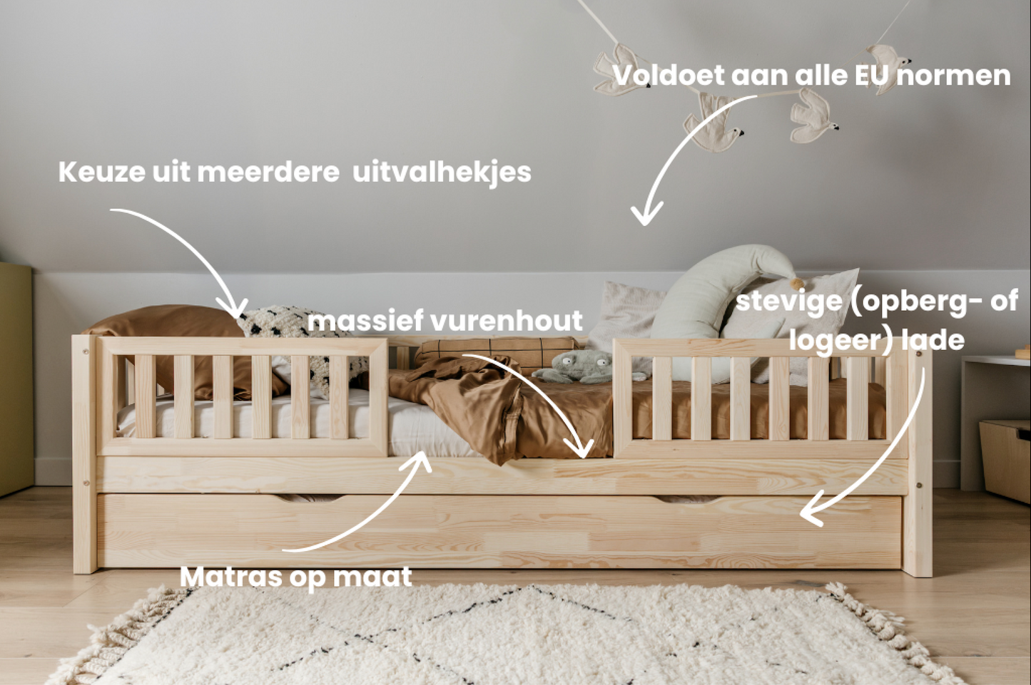 Lit simple TED 90x200 - Livraison express