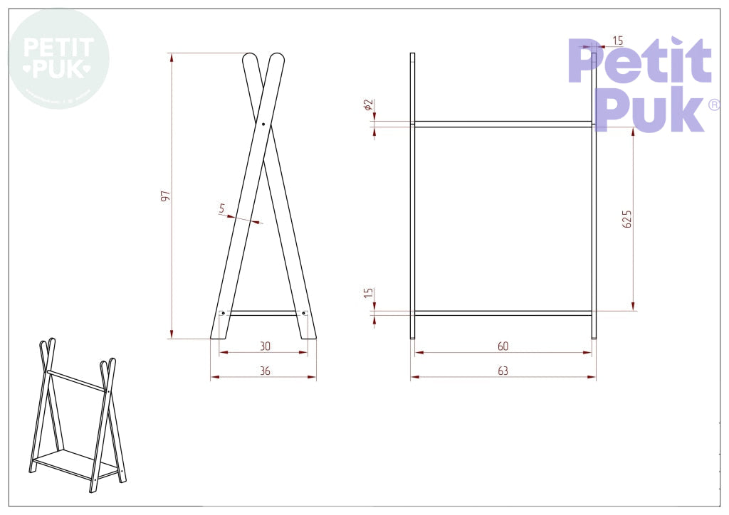 Clothing Rack Tilli Kids Furniture