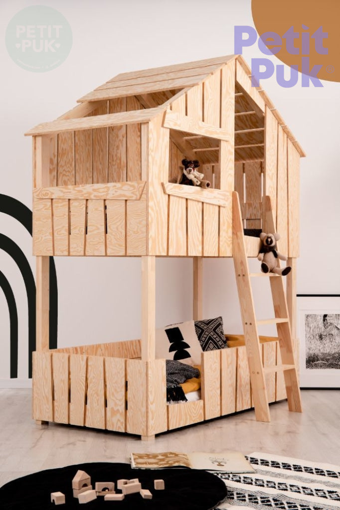 Kinderbed huisje
