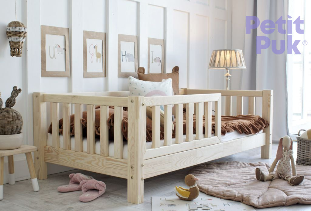 Express Junior Bed Ted 80X160 - Universal Barrier 10 Cm Leg Express