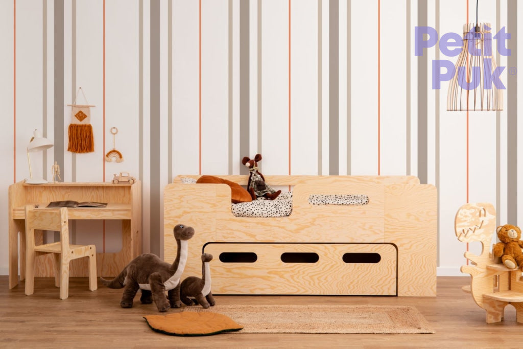 Kinderbed met lades