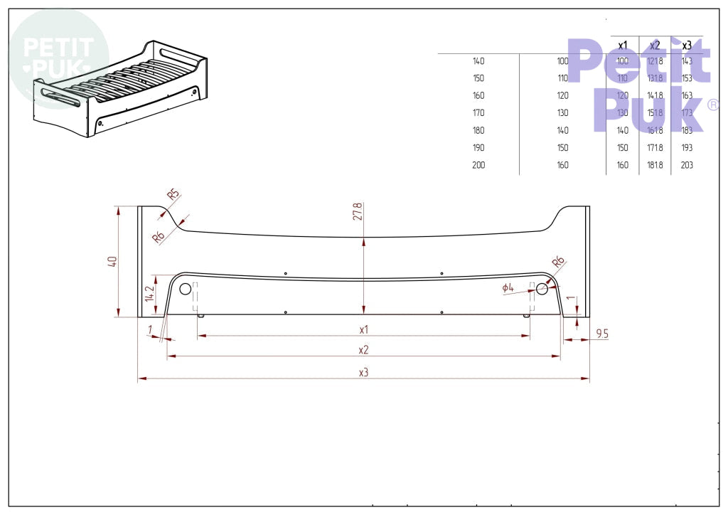 Express Delivery: Toddler Bed With Pull-Out Drawer Guus Bedhouse