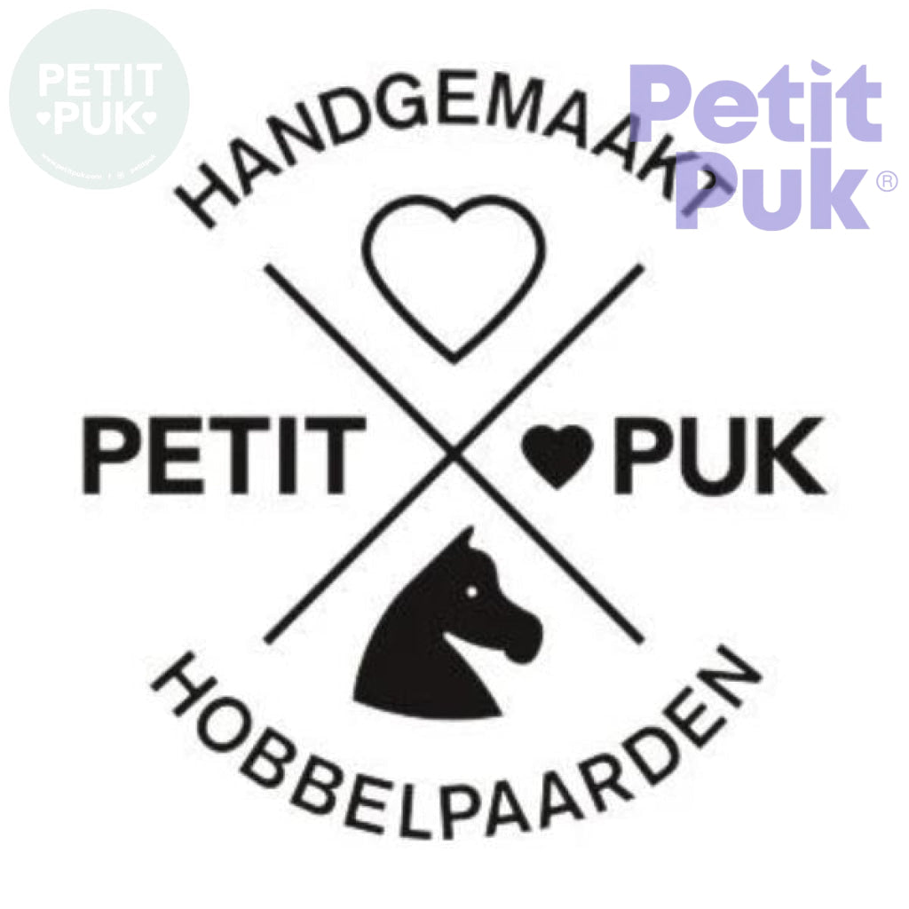 gepersonaliseerd hobbelpaard petit puk