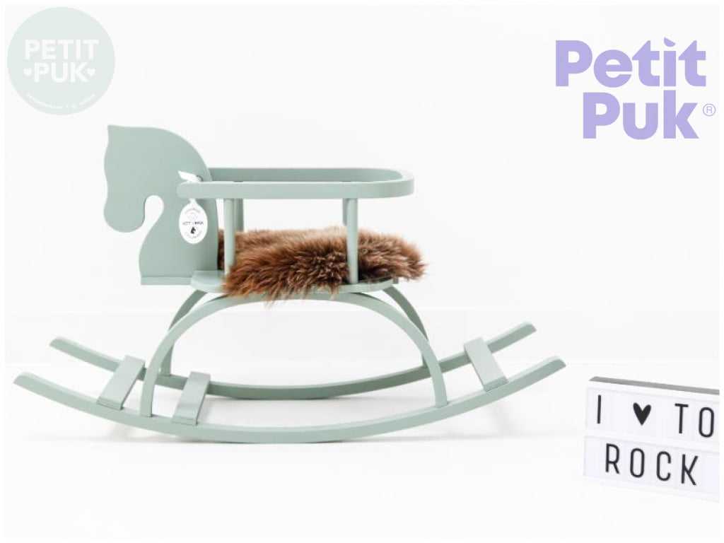 handgemaakt hobbelpaard petit puk