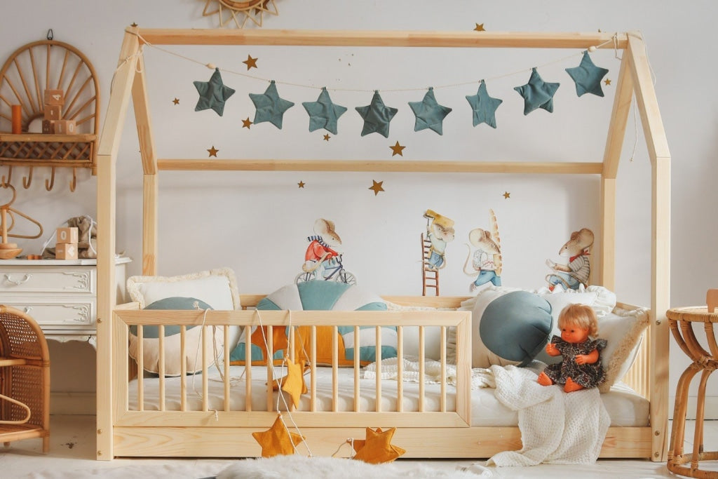 Kinderbed huisje