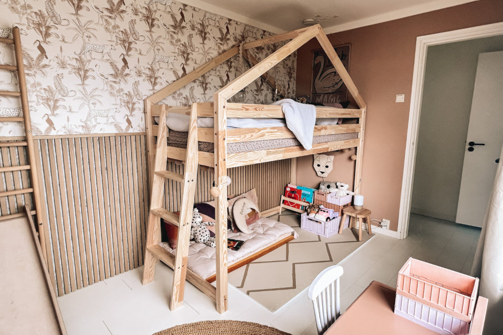 Half high-loft house bed LOFTY Official Store PETIT PUK