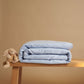 Coco & Cici - Kids - TENCEL Twill Dekbedovertrek Licht Blauw | + 1 kussensloop 60x70 - 1 kussensloop 60x70