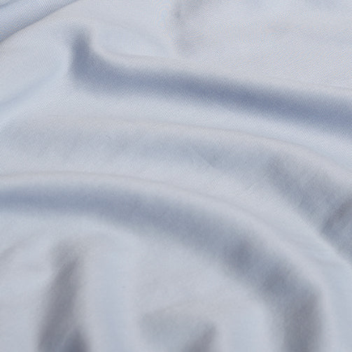 Børne kuvertlagen i TENCEL™ twill lyseblå 90x200
