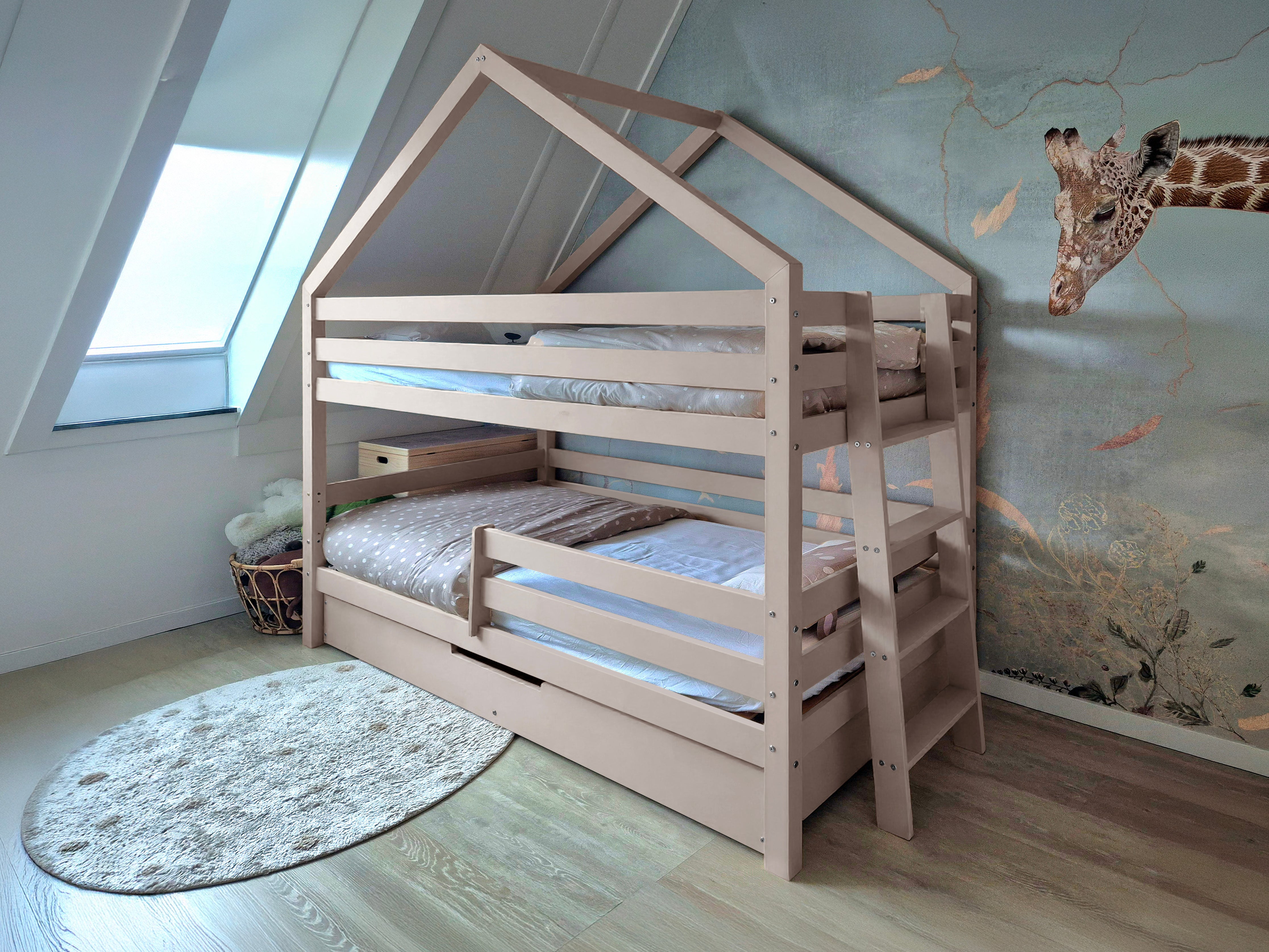 Halfhoog stapelbed MICKEY type 2 – PETIT PUK Official webstore