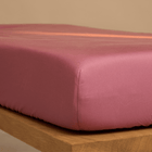 Børne kuvertlagen i TENCEL™ twill Støvet rosa 90x200