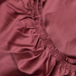 Børne kuvertlagen i TENCEL™ twill Støvet rosa 90x200
