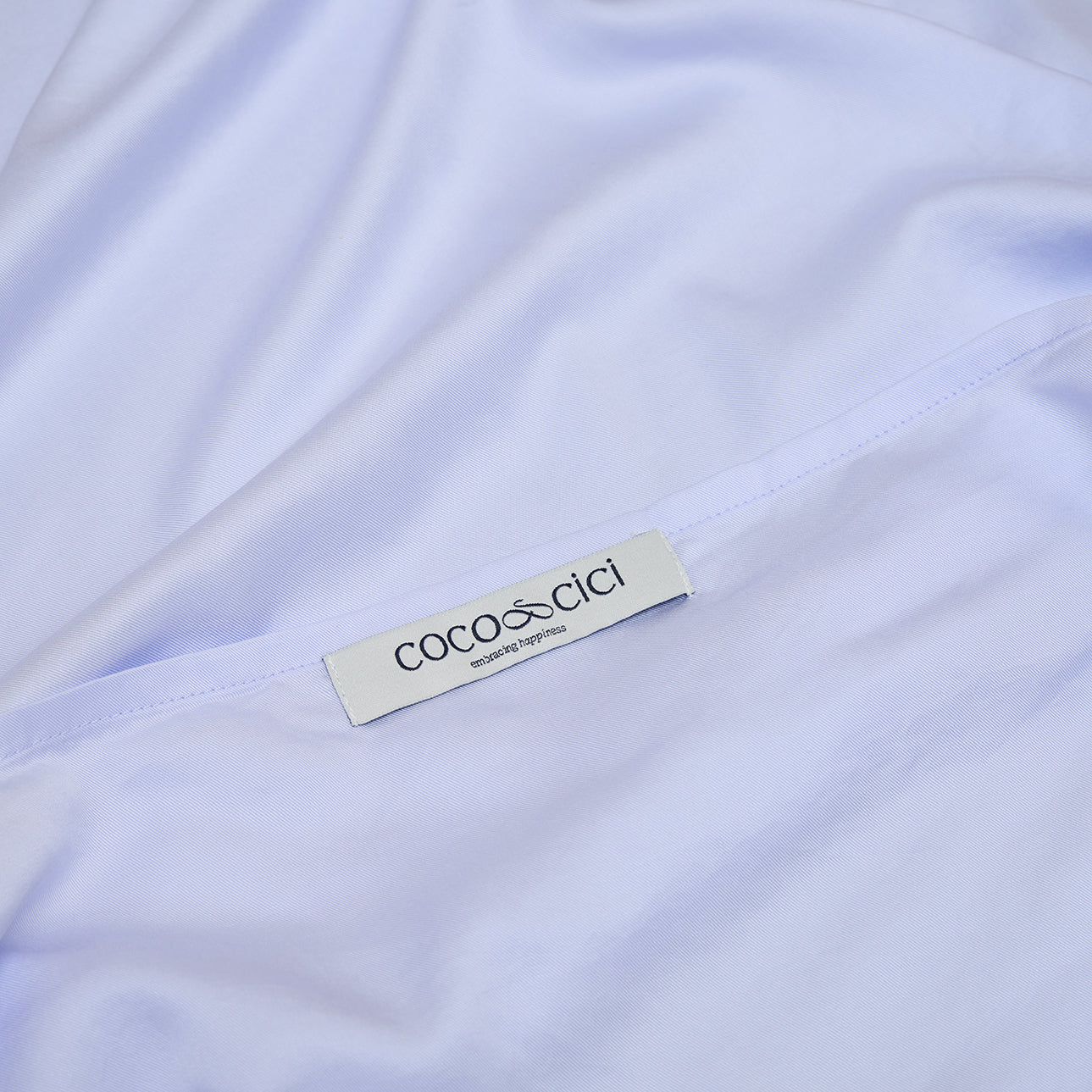 Kids TENCEL™ Twill Kissenbezug Lavendelblau 50×60 cm