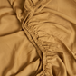 Børne kuvertlagen i TENCEL™ twill Okkergula 90x200