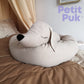 Bed Bumper Sausage Dog Soft Grey Accessory
