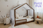 CATO KICK - Tulle Curtain - White - house bed