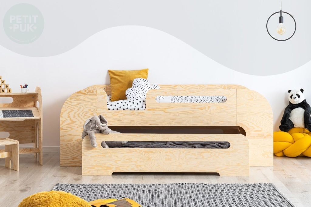 Toddler Bed With Pull-Out Drawer Aiko Bedhouse