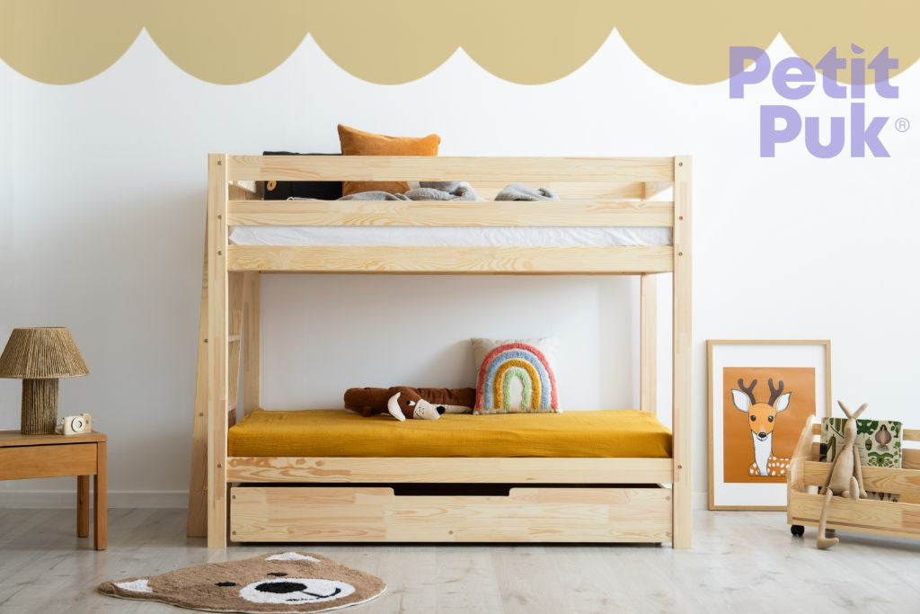 Half-high bunk bed MILLY Bunkbed