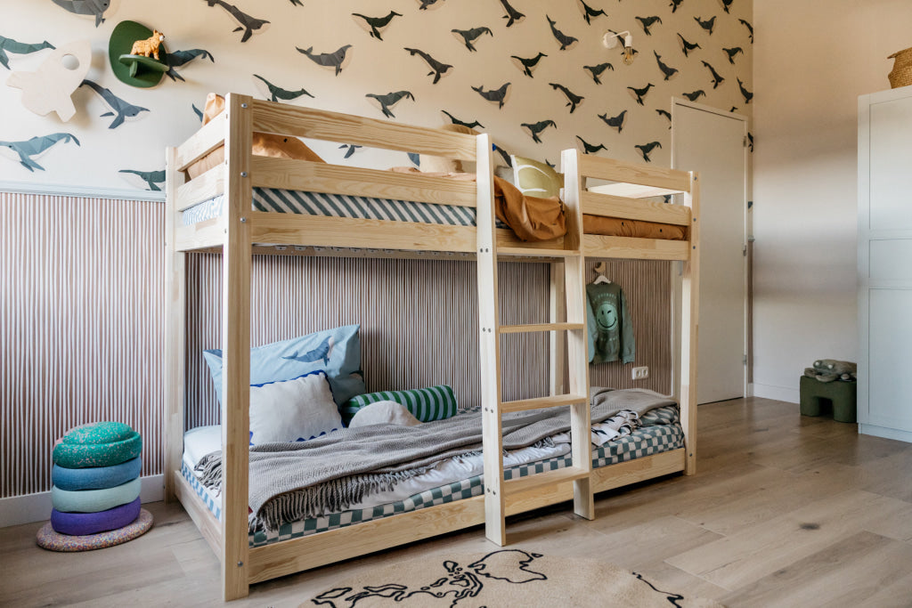 Half-high bunk bed MILLY #color_natural