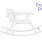Handmade Wooden Rocking Horse