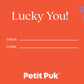 Petit Puk Official Gift Card