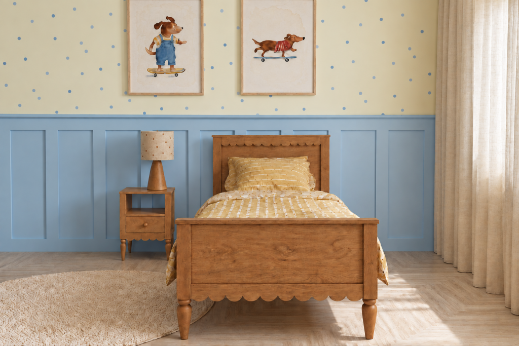 Single bed SANTI - montessori bed